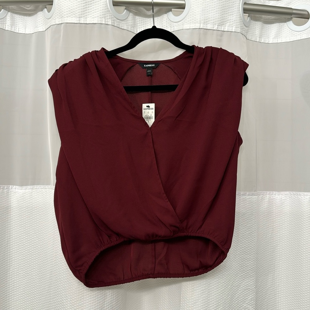 Maroon Express Blouse